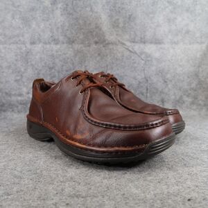 Red Wing Shoes Mens 11 Casual Chukka Derby Moc Leather Brown Comfort Lace Up EE